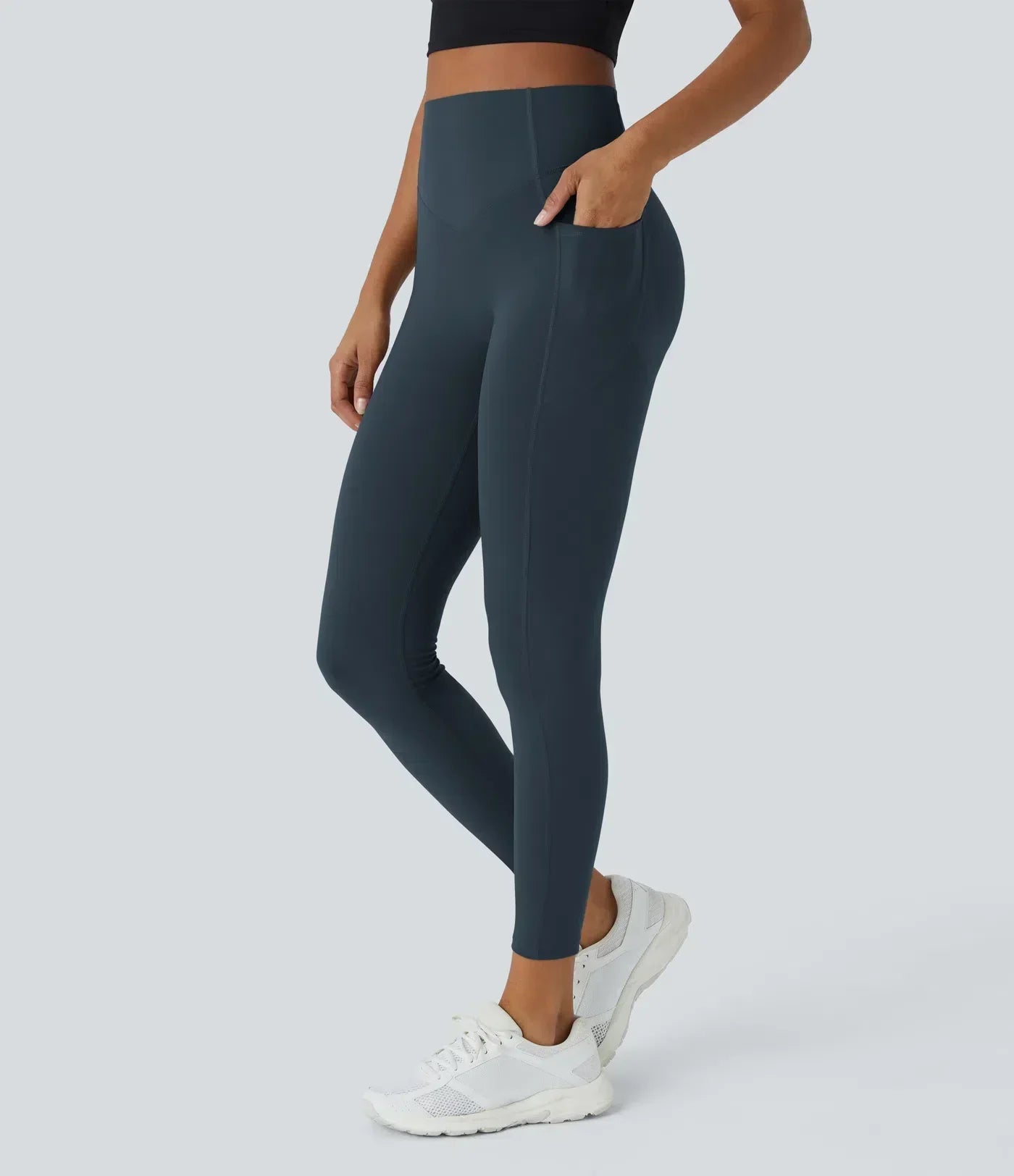 UltraSculpt™ SoCinched High-Waist Tummy Control Butt-Lifting Leggings with Pockets