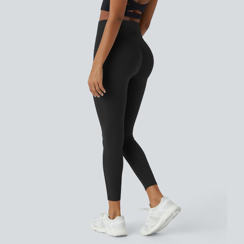 Halara UltraSculpt™ Butt-Lifting Tummy-Control Leggings — High-Waisted Scrunch with Pockets