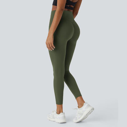 Halara UltraSculpt™ Butt-Lifting Tummy-Control Leggings — High-Waisted Scrunch with Pockets