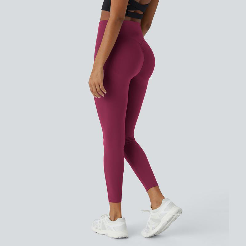 Halara UltraSculpt™ Butt-Lifting Tummy-Control Leggings — High-Waisted Scrunch with Pockets