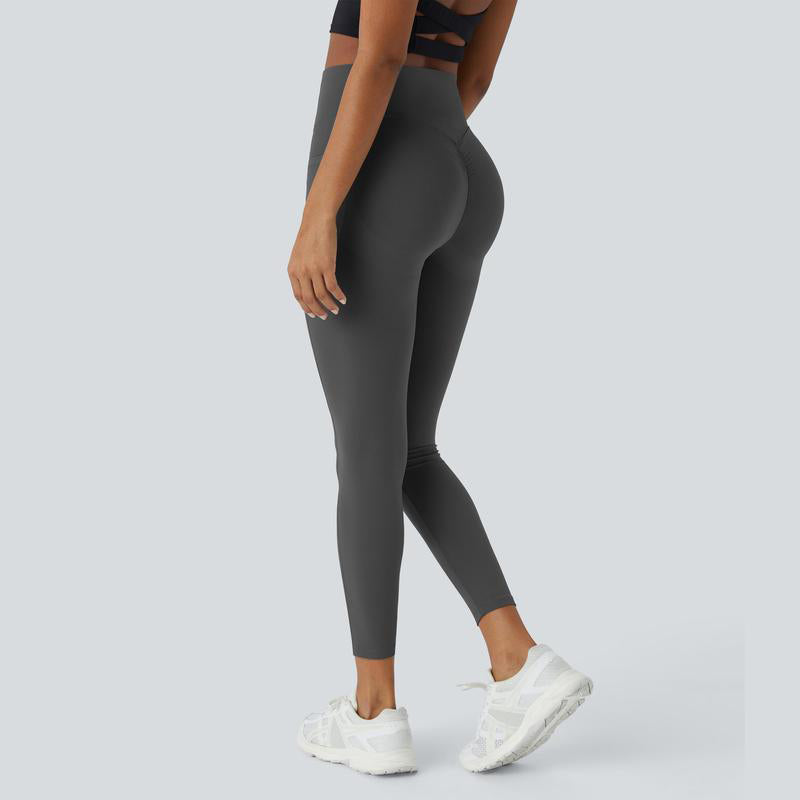 Halara UltraSculpt™ Butt-Lifting Tummy-Control Leggings — High-Waisted Scrunch with Pockets