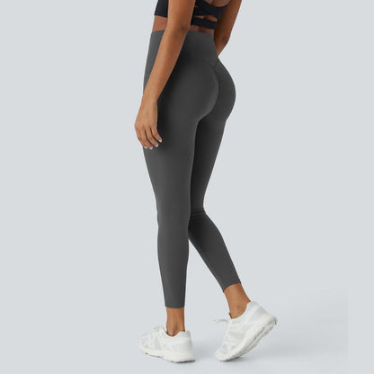 Halara UltraSculpt™ Butt-Lifting Tummy-Control Leggings — High-Waisted Scrunch with Pockets
